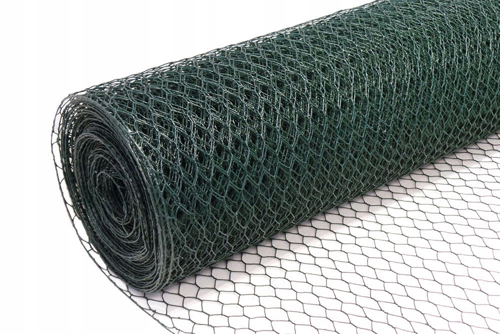 CHOVNÁ SIEŤ IZOLA zelená PVC AVIERY 0,9 mm 13x13 mm - 1m x 25MB